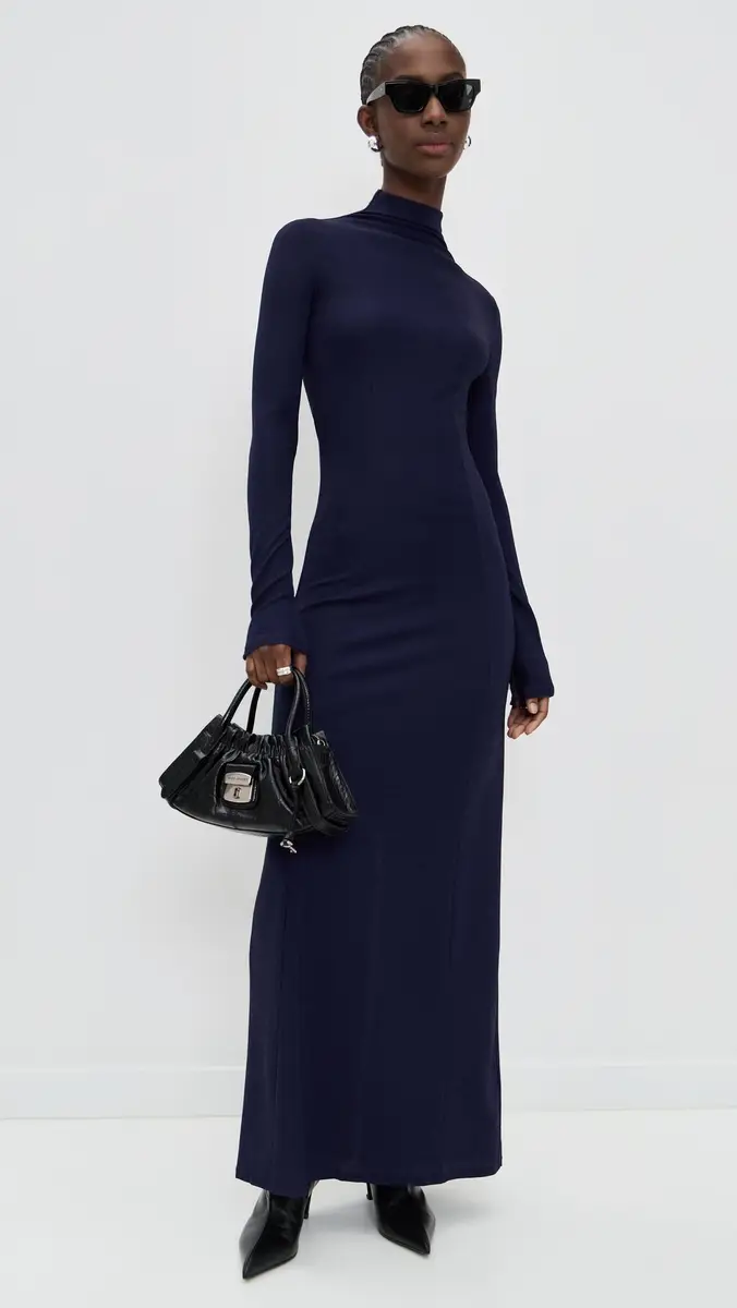 rag & bone Elsa Metallic Turtleneck Maxi Dress | Thumbnail 5 rag & bone Elsa Metallic Turtleneck Maxi Dress | Thumbnail 5