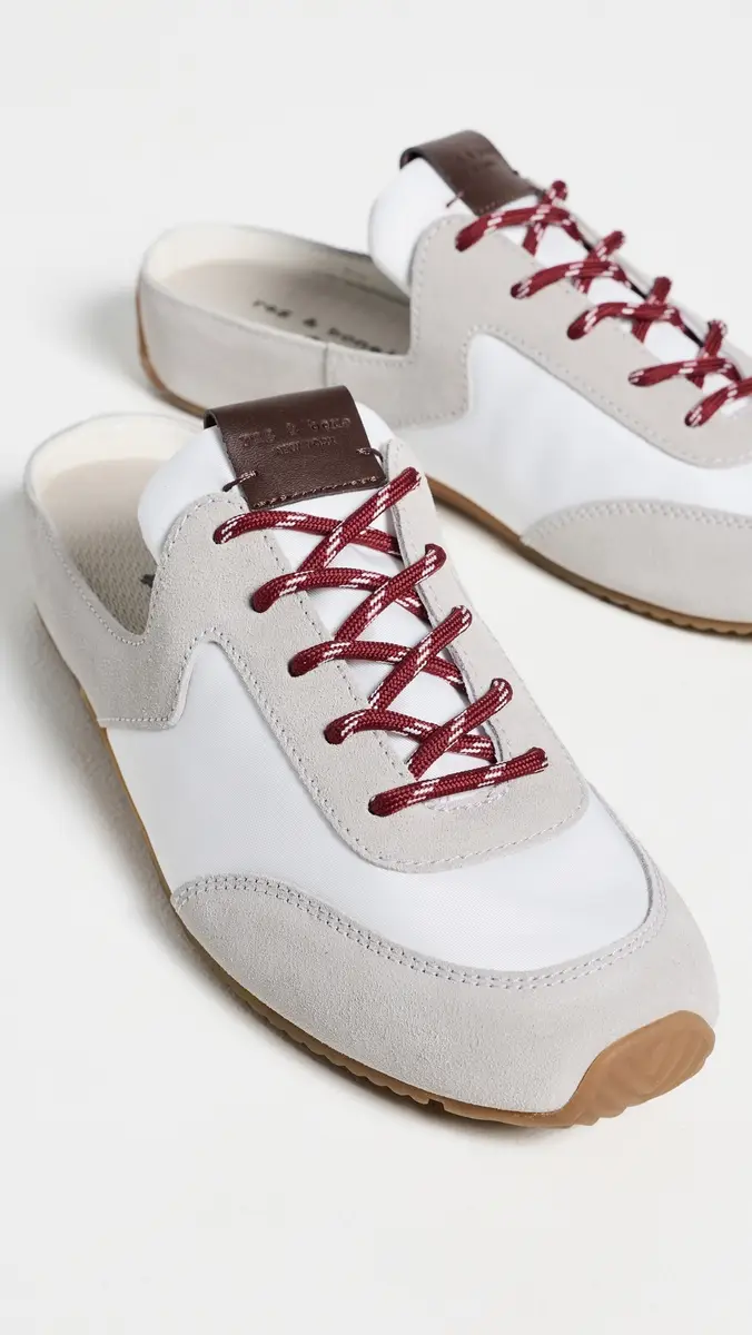 rag & bone Retro Runner Slim Ultra Mules Whttp | Thumbnail 5