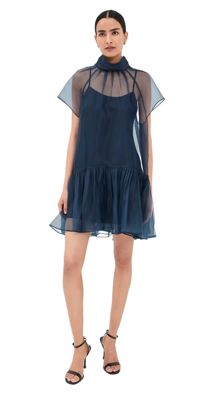 Simkhai Beaux Tiered Mini Dress