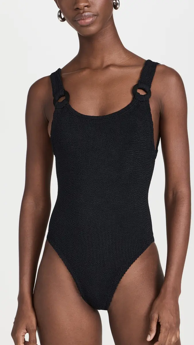 Hunza G Domino One Piece Black One Size | Thumbnail 2