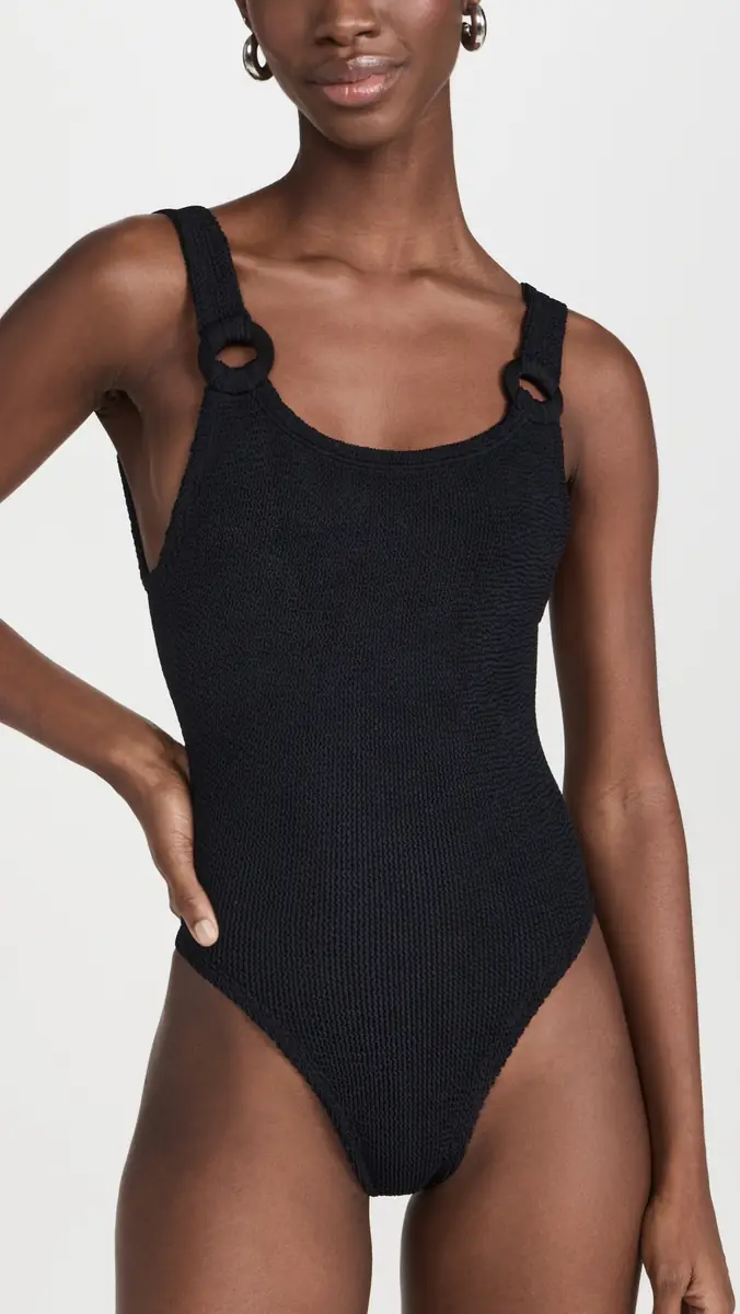 Hunza G Domino One Piece Black One Size | Thumbnail 5