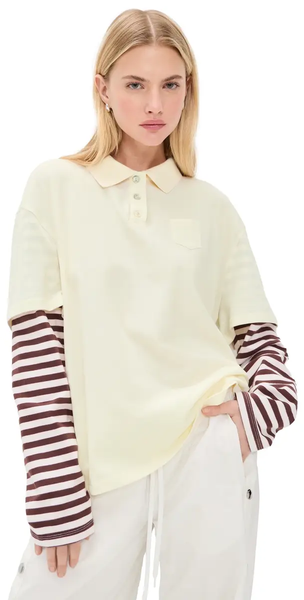 Sandy Liang Dew Top Cream | Image 1 Sandy Liang Dew Top Cream | Image 1