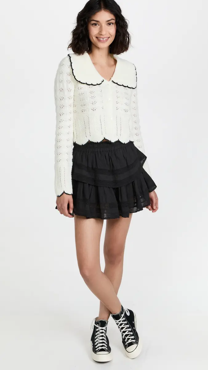 LoveShackFancy Ruffle Mini Skirt | Thumbnail 5 LoveShackFancy Ruffle Mini Skirt | Thumbnail 5