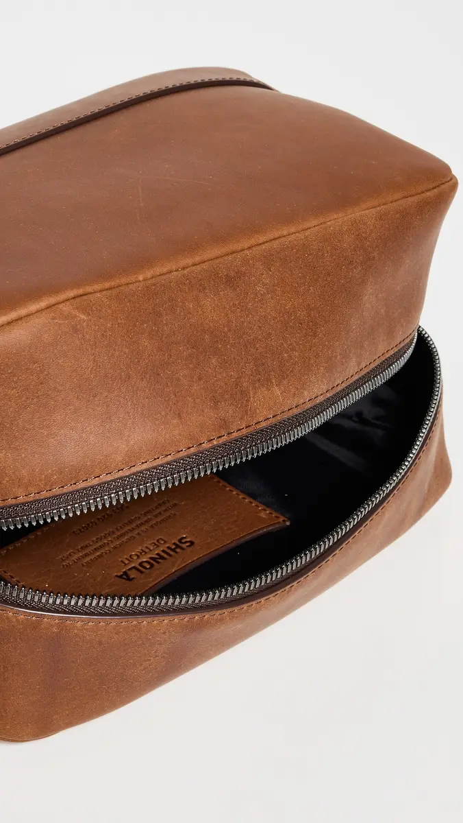 Shinola Leather Toiletry Bag | Thumbnail 5 Shinola Leather Toiletry Bag | Thumbnail 5