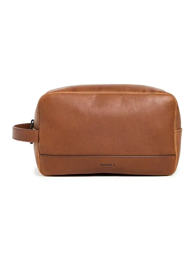 Leather Toiletry Bag