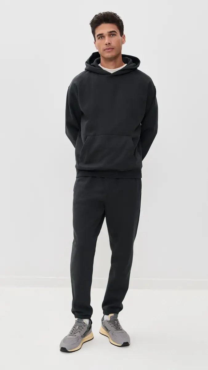 Beyond Yoga Classic Fleece Mens Joggers Slate Brown | Thumbnail 5 Beyond Yoga Classic Fleece Mens Joggers Slate Brown | Thumbnail 5