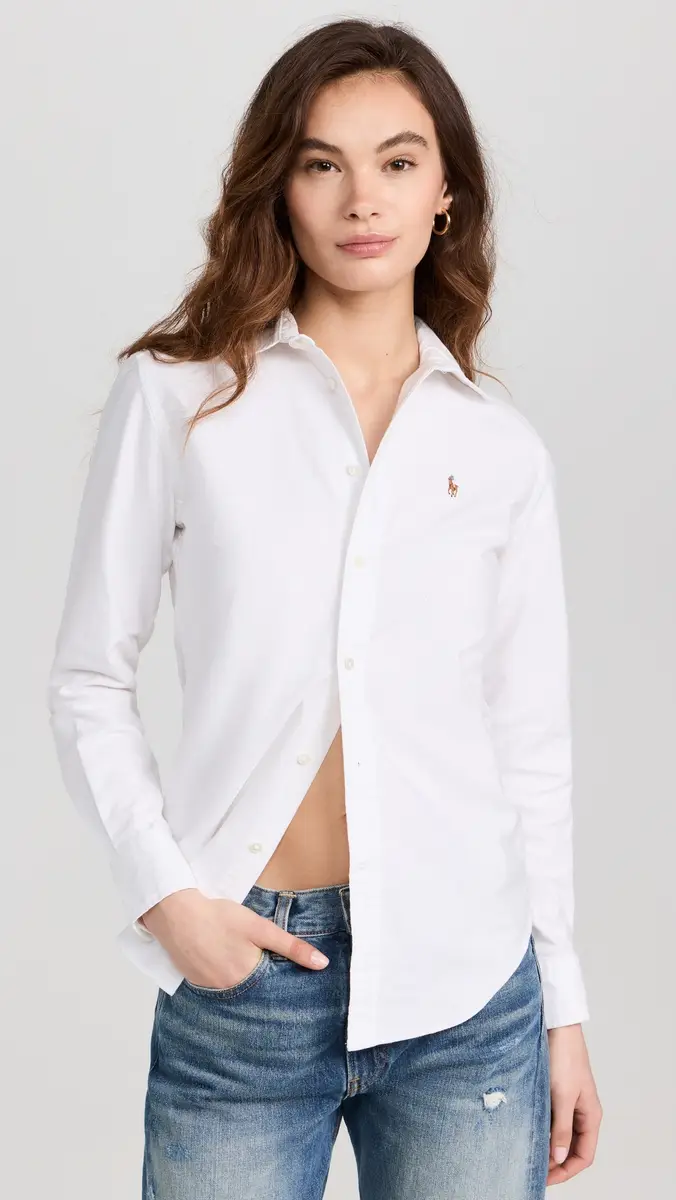 Polo Ralph Lauren Cotton Oxford Long Sleeve Buttondown | Thumbnail 2