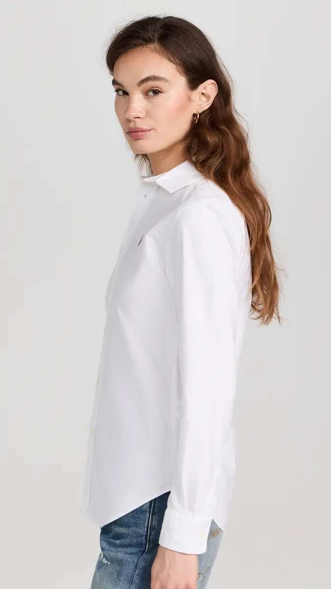 Polo Ralph Lauren Cotton Oxford Long Sleeve Buttondown | Thumbnail 4