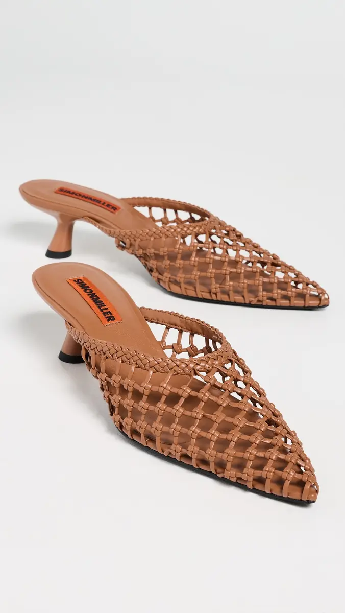 SIMONMILLER Knotted Gala Mules | Thumbnail 5
