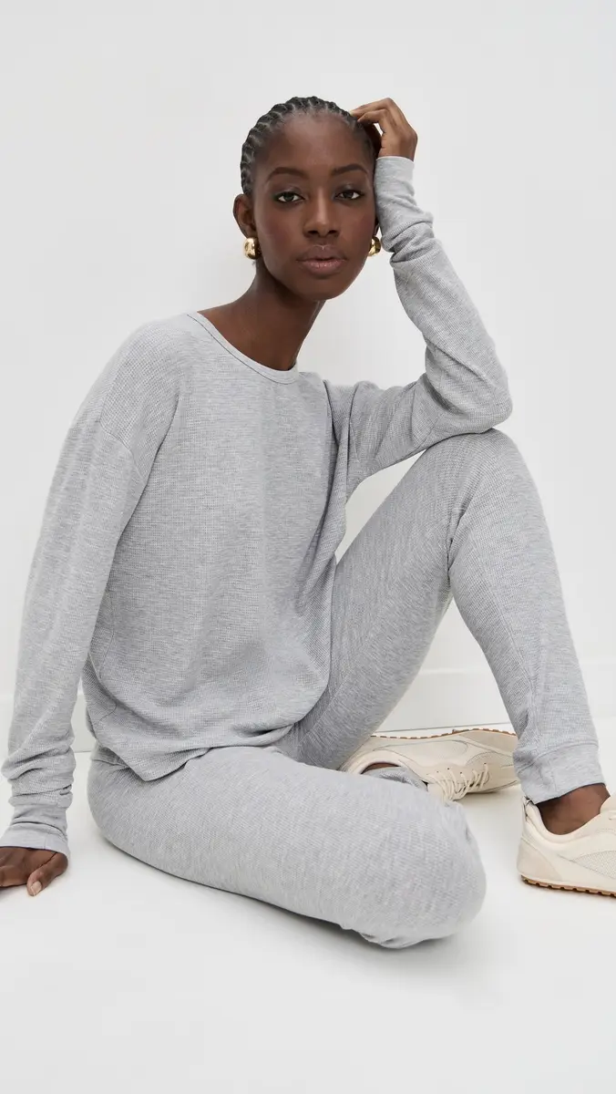 ÉTERNE Chloe Drawstring Thermal Pants | Thumbnail 5 ÉTERNE Chloe Drawstring Thermal Pants | Thumbnail 5
