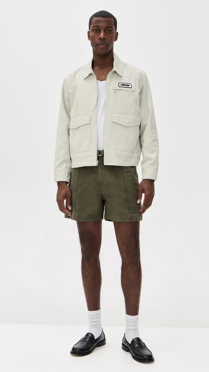 Wales Bonner Brixton Shorts 5 Olive | Thumbnail 5 Wales Bonner Brixton Shorts 5 Olive | Thumbnail 5
