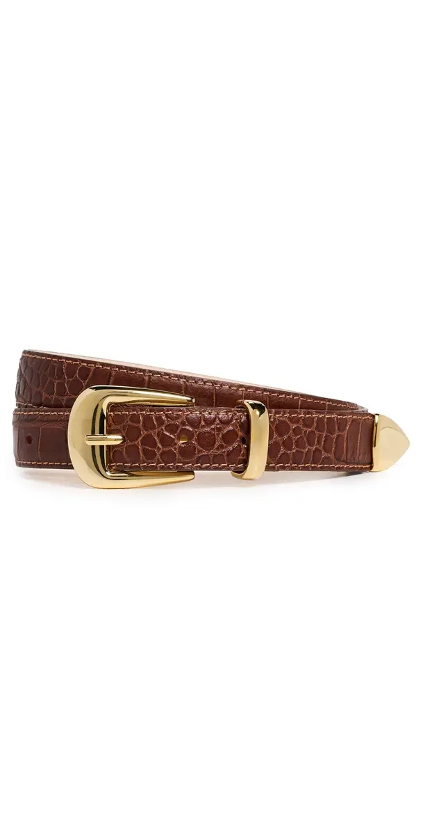 Aureum No.16 Leather Belt Umber | Image 1 Aureum No.16 Leather Belt Umber | Image 1