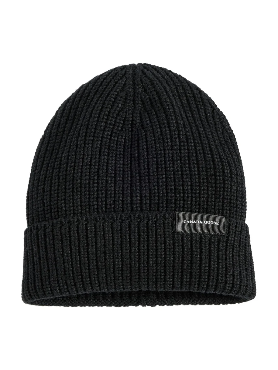 Rib Toque Wordmark Beanie