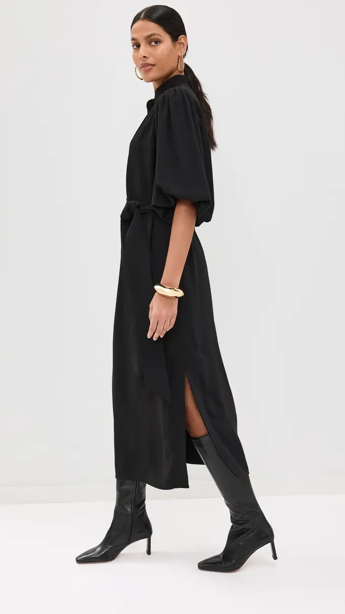 Figue Dani Dress Onyx Black | Thumbnail 4 Figue Dani Dress Onyx Black | Thumbnail 4