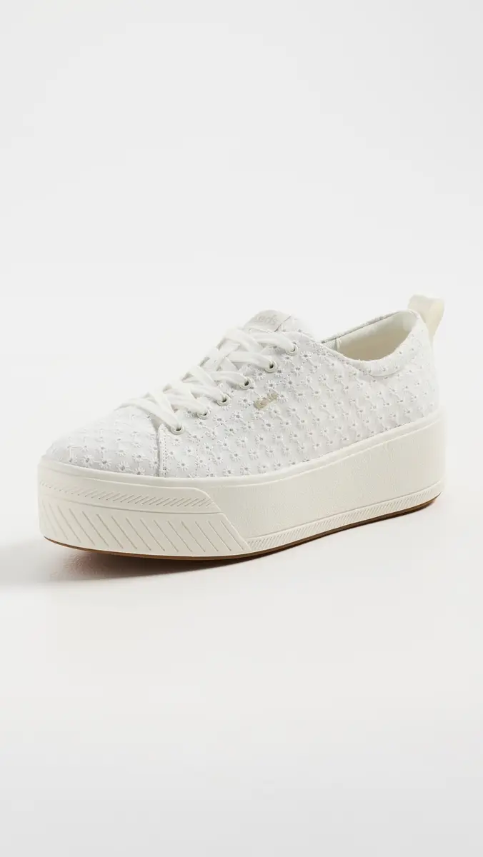 Keds Skyler Festival Eyelet Sneakers Snow White | Thumbnail 2 Keds Skyler Festival Eyelet Sneakers Snow White | Thumbnail 2