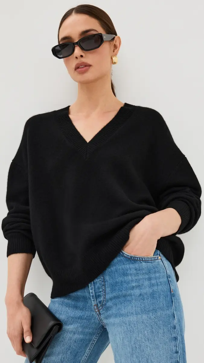 ANINE BING Lee Sweater Black | Thumbnail 2