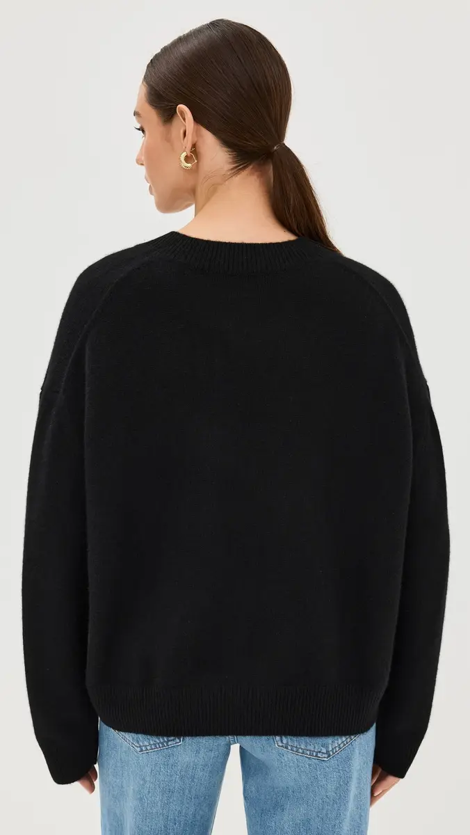 ANINE BING Lee Sweater Black | Thumbnail 3