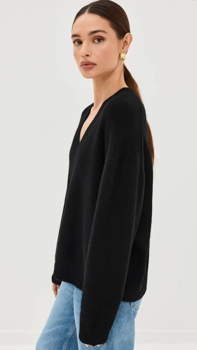 ANINE BING Lee Sweater Black | Thumbnail 4