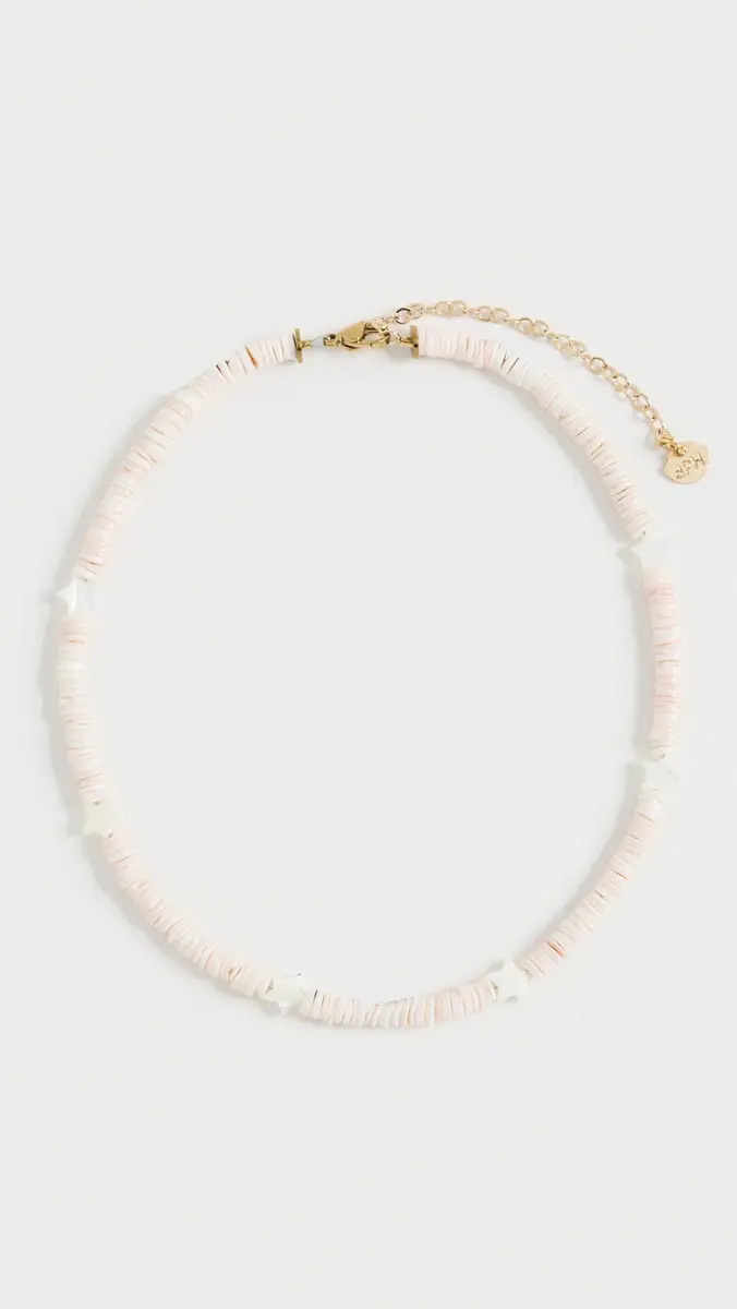 HIJAS DE PUKA Pink Sea Shell Puka Necklace | Thumbnail 2