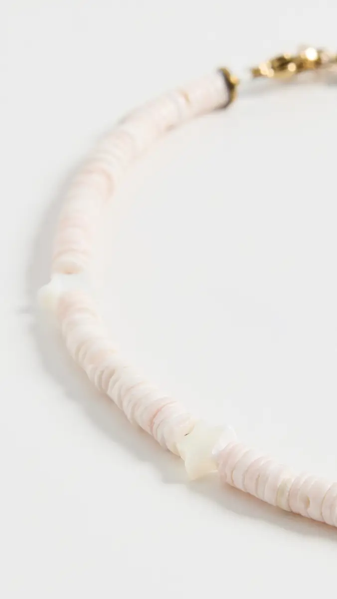 HIJAS DE PUKA Pink Sea Shell Puka Necklace | Thumbnail 4