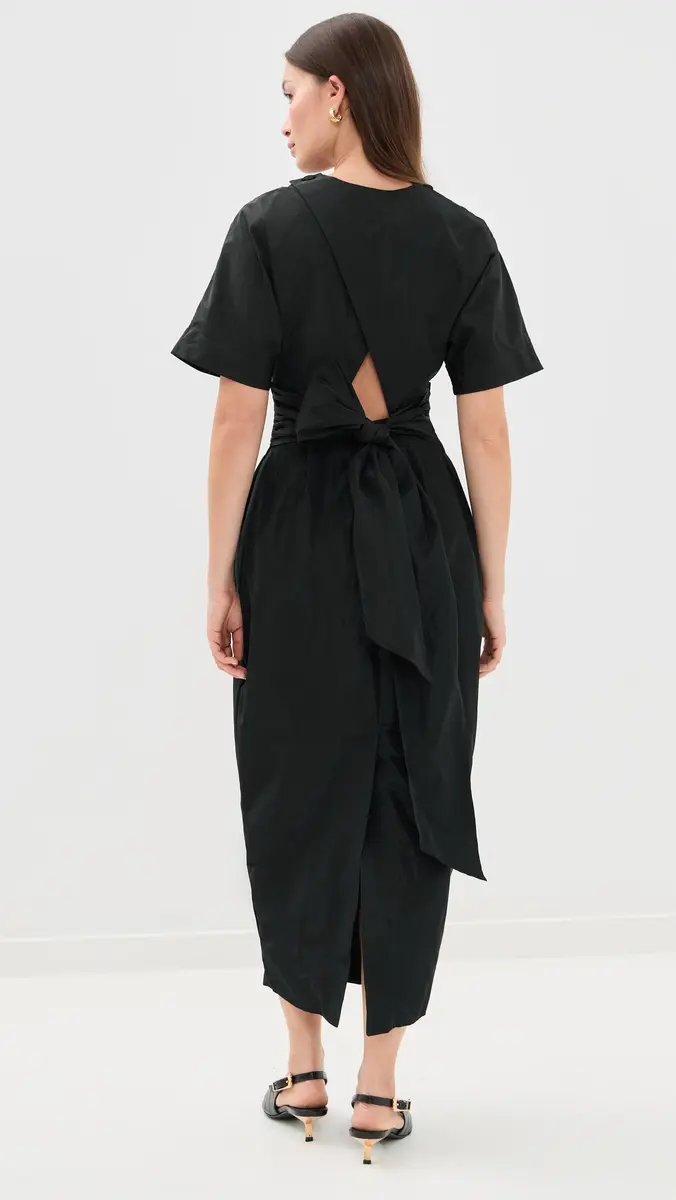 STAUD Michelina Dress Black | Thumbnail 3 STAUD Michelina Dress Black | Thumbnail 3