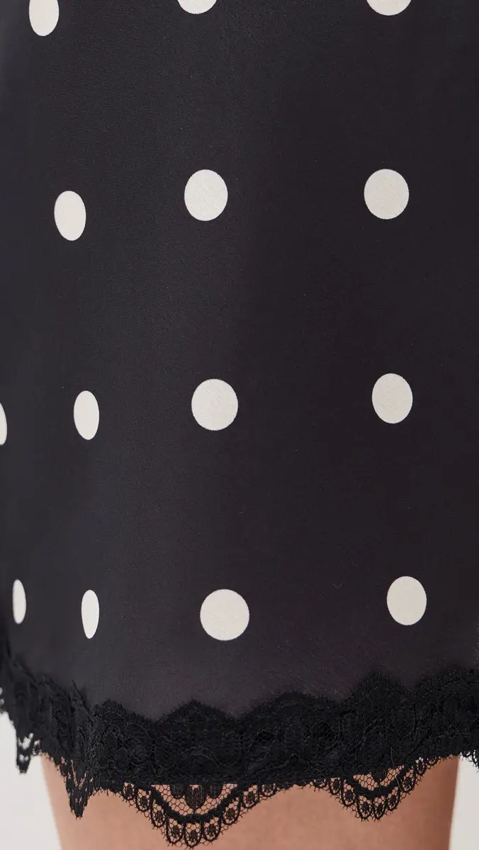 Lioness Stars Align Mini Dress Noir Polka | Thumbnail 6 Lioness Stars Align Mini Dress Noir Polka | Thumbnail 6