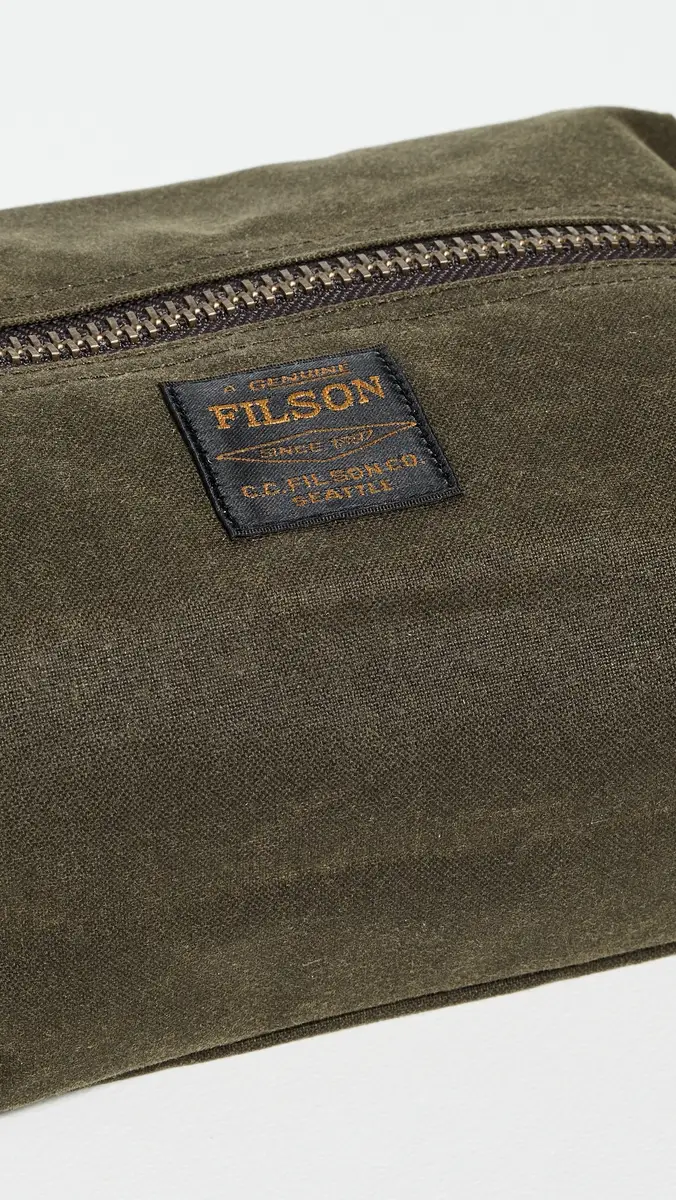Filson Tin Cloth Toiletry Bag | Thumbnail 4 Filson Tin Cloth Toiletry Bag | Thumbnail 4