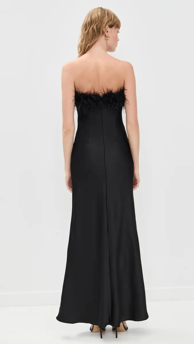 Runaway the Label Ariana Strapless Maxi Dress Black | Thumbnail 3 Runaway the Label Ariana Strapless Maxi Dress Black | Thumbnail 3