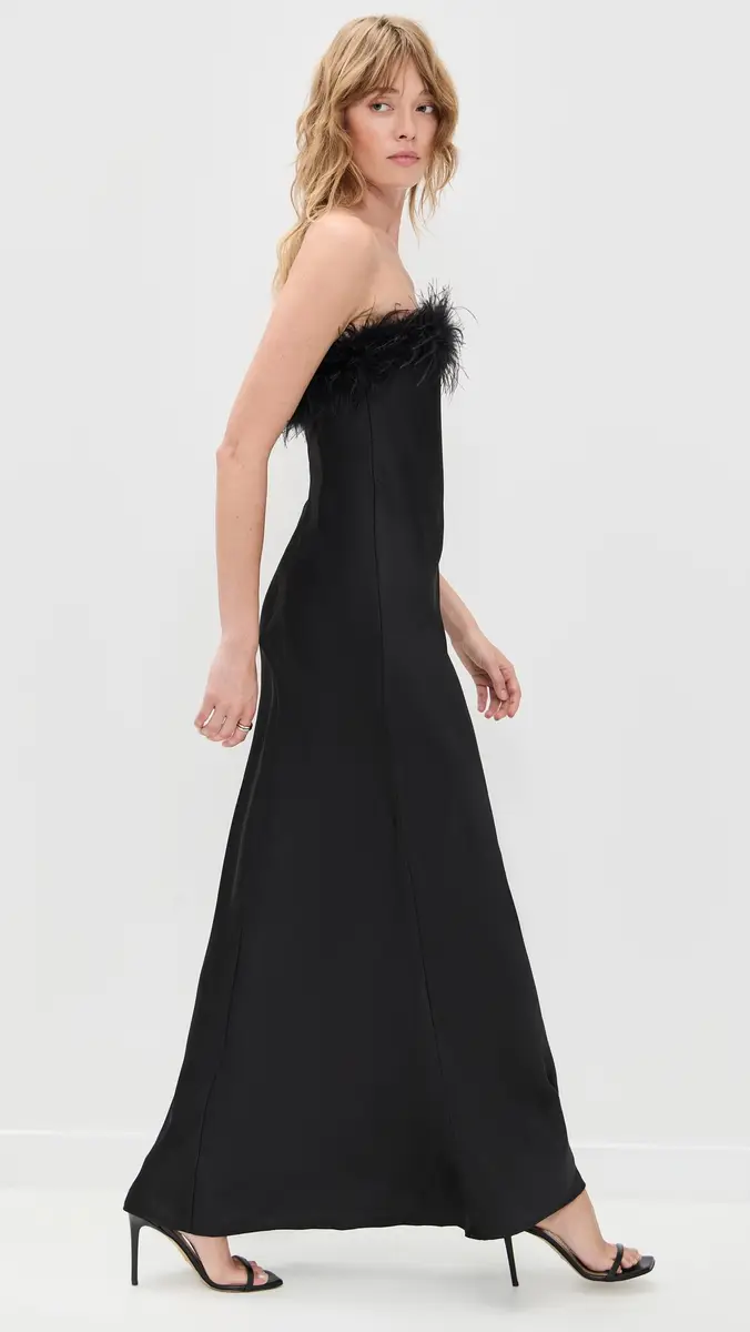 Runaway the Label Ariana Strapless Maxi Dress Black | Thumbnail 4 Runaway the Label Ariana Strapless Maxi Dress Black | Thumbnail 4