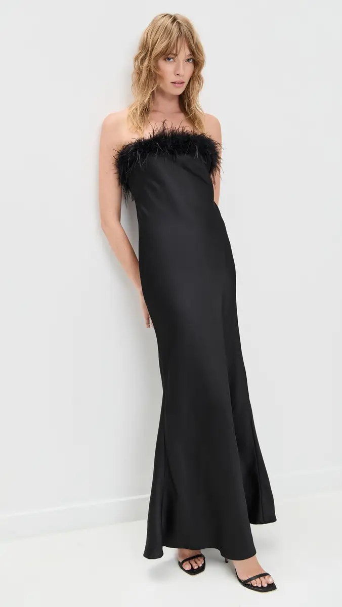 Runaway the Label Ariana Strapless Maxi Dress Black | Thumbnail 5 Runaway the Label Ariana Strapless Maxi Dress Black | Thumbnail 5