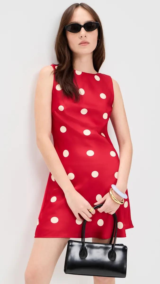 Bailey Rose Polka Dot Mini Dress | Thumbnail 2