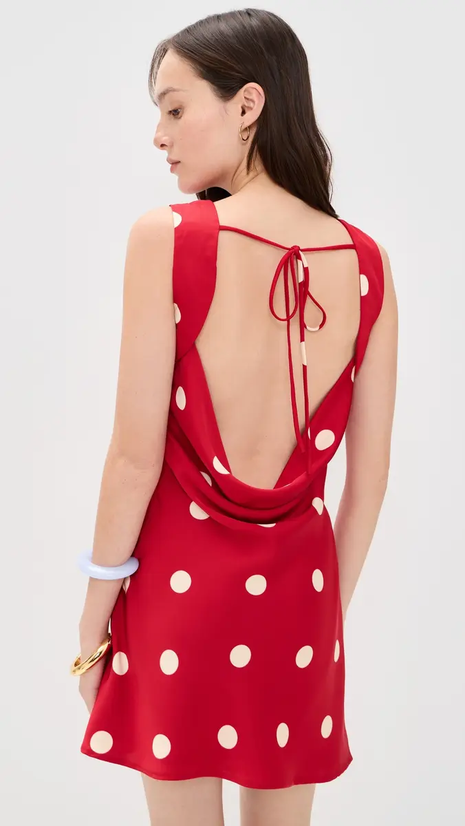 Bailey Rose Polka Dot Mini Dress | Thumbnail 3