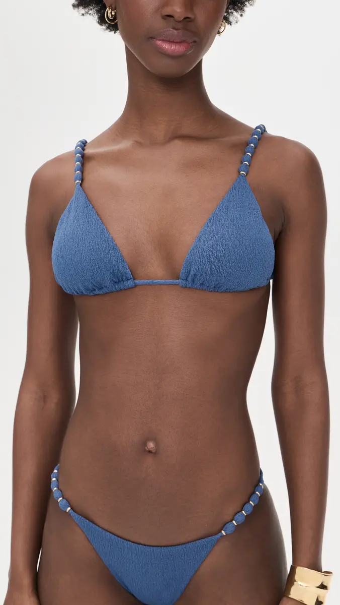 ViX Paula Hermanny Beads Tri Parallel Bikini Top | Thumbnail 2 ViX Paula Hermanny Beads Tri Parallel Bikini Top | Thumbnail 2