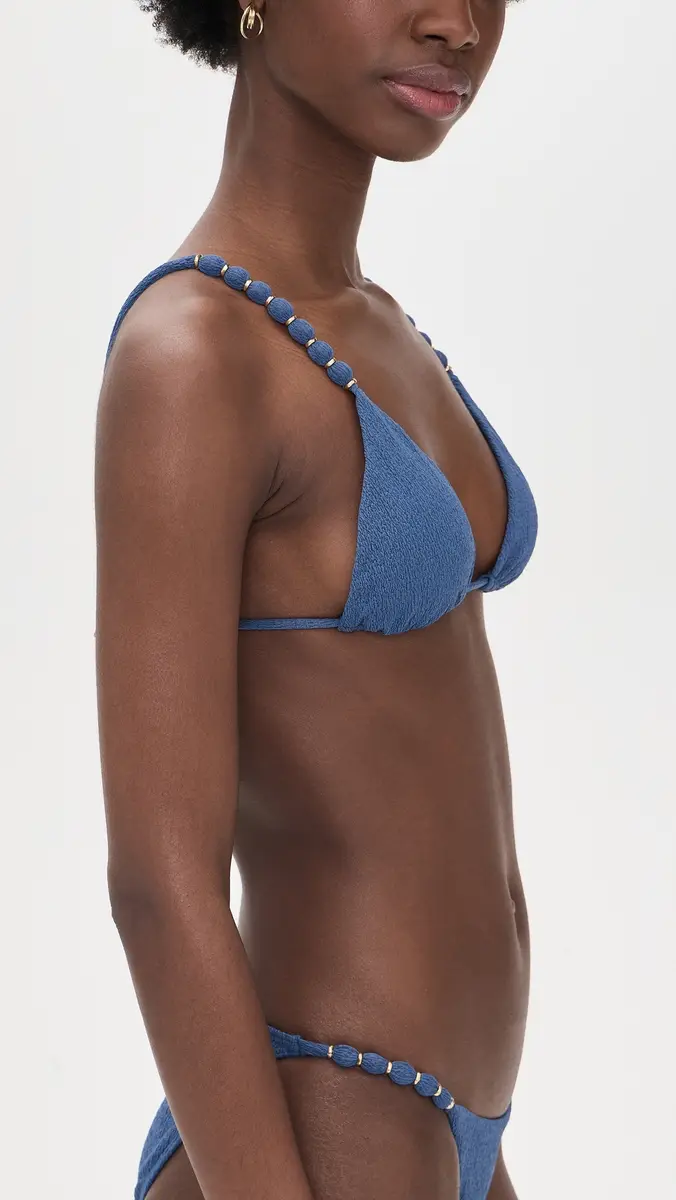 ViX Paula Hermanny Beads Tri Parallel Bikini Top | Thumbnail 4 ViX Paula Hermanny Beads Tri Parallel Bikini Top | Thumbnail 4