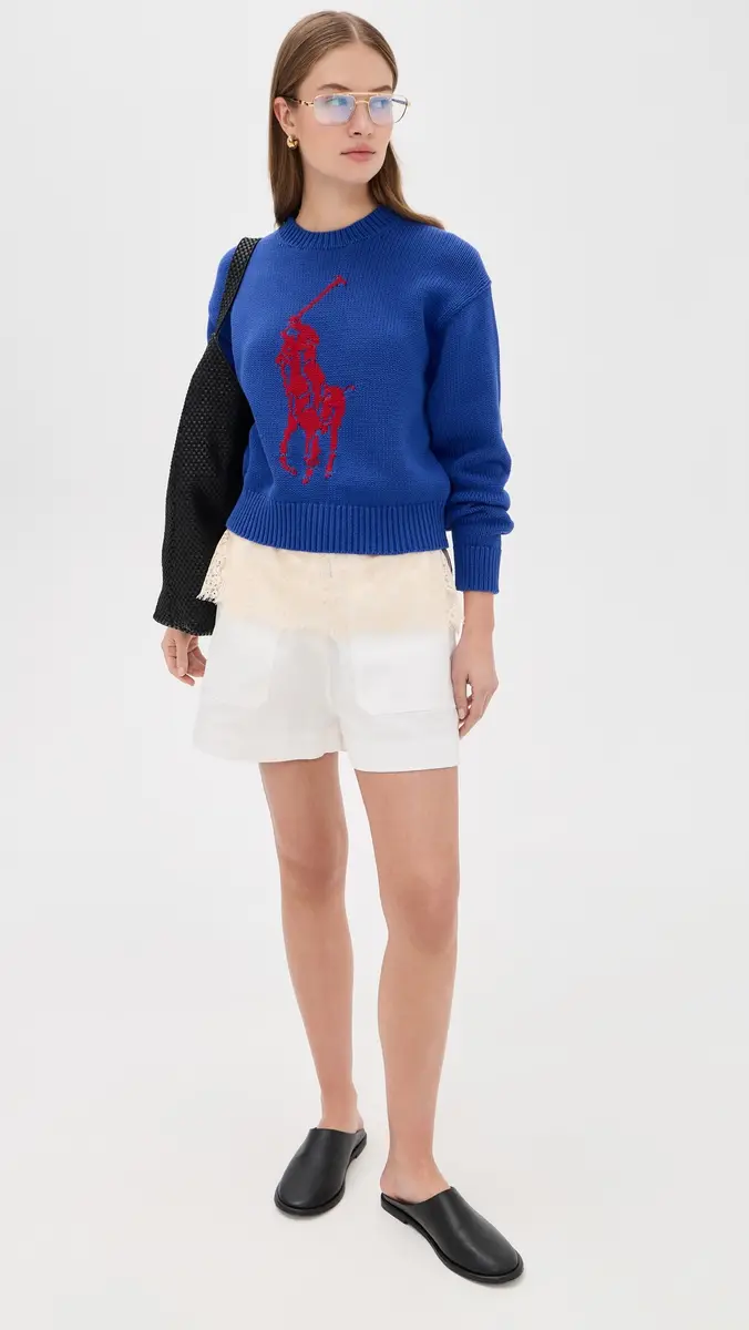 Polo Ralph Lauren Cotton Long Sleeve Crew Neck Pullover | Thumbnail 5 Polo Ralph Lauren Cotton Long Sleeve Crew Neck Pullover | Thumbnail 5