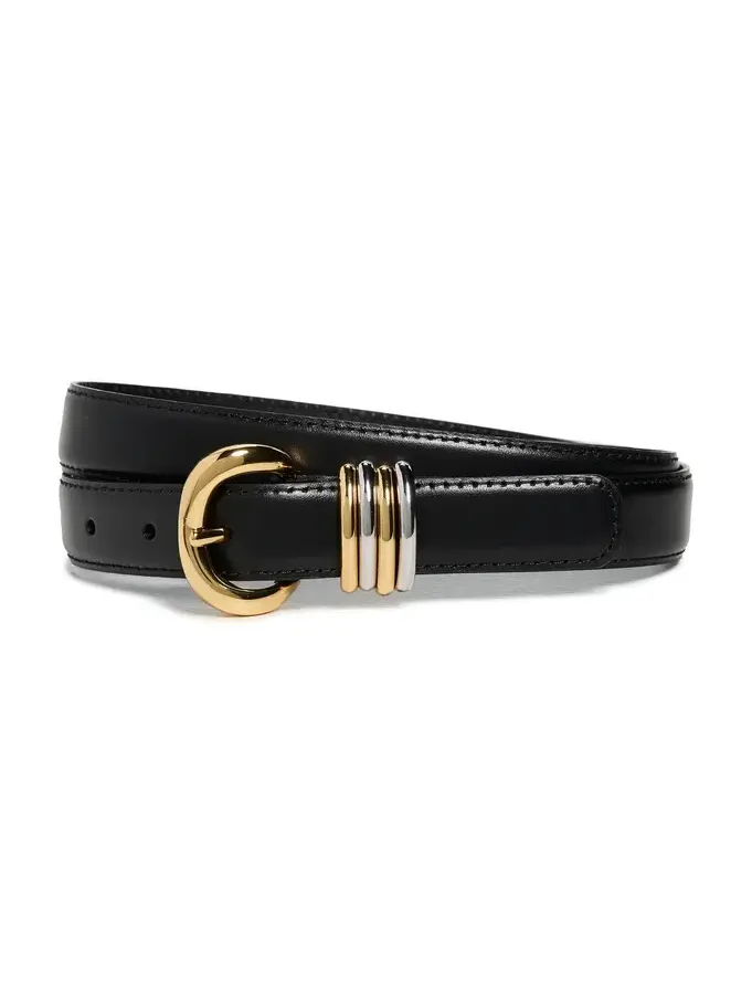 Mixed Metal Keeper Belt