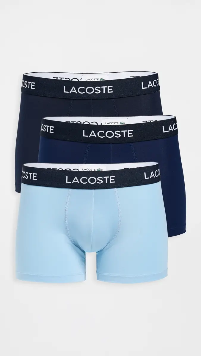 Lacoste Microfiber Trunks 3 Pack Multi | Thumbnail 2