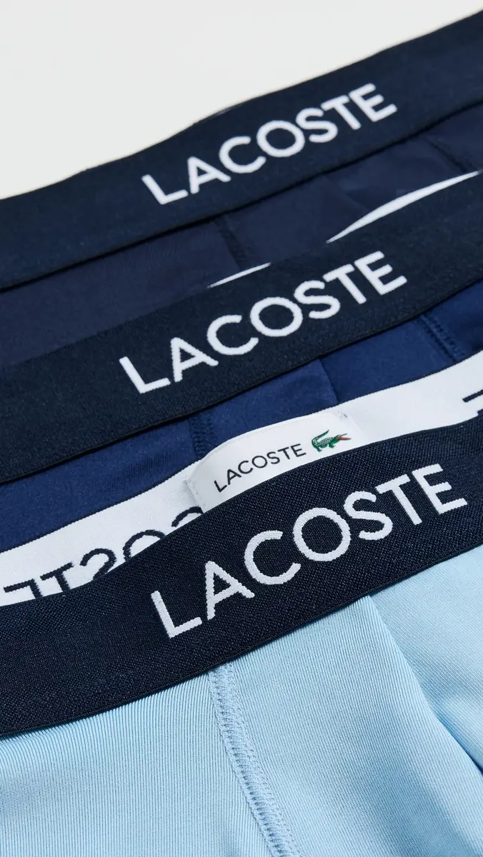 Lacoste Microfiber Trunks 3 Pack Multi | Thumbnail 4