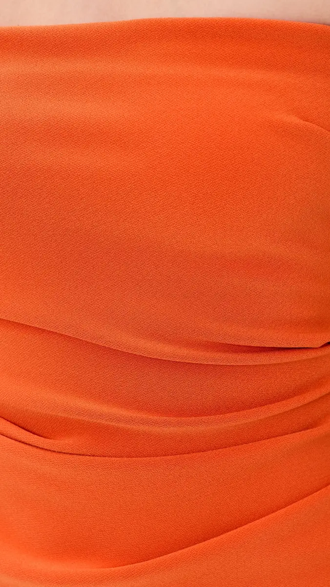 Bec & Bridge Reina Strapless Maxi Dress Orange | Thumbnail 6