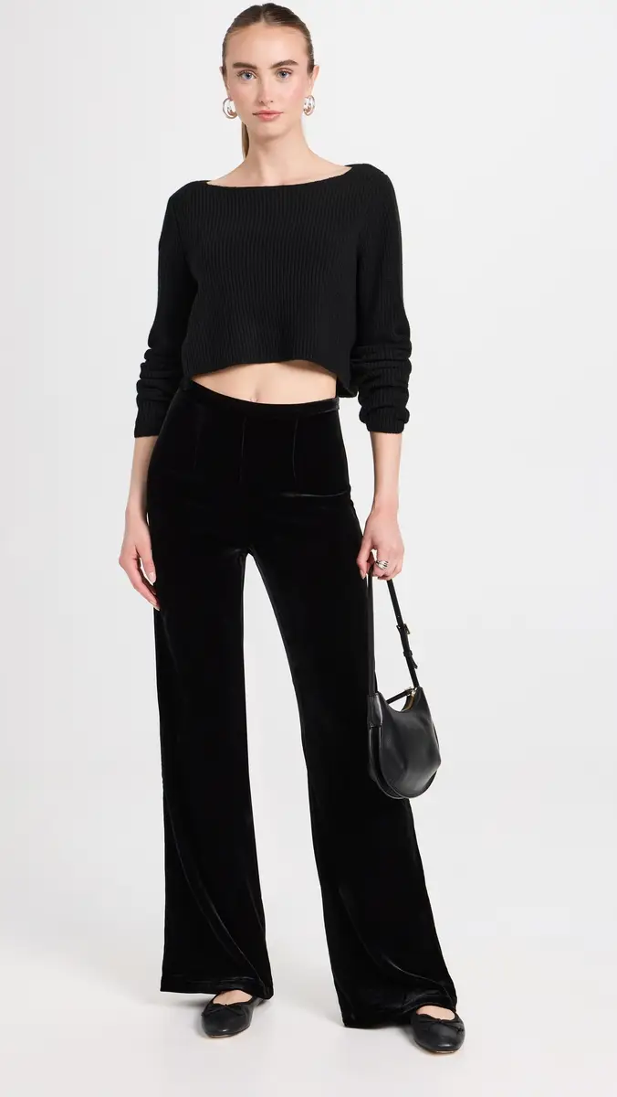 Le Kasha Cannes Cashmere Cropped Sweater | Thumbnail 5