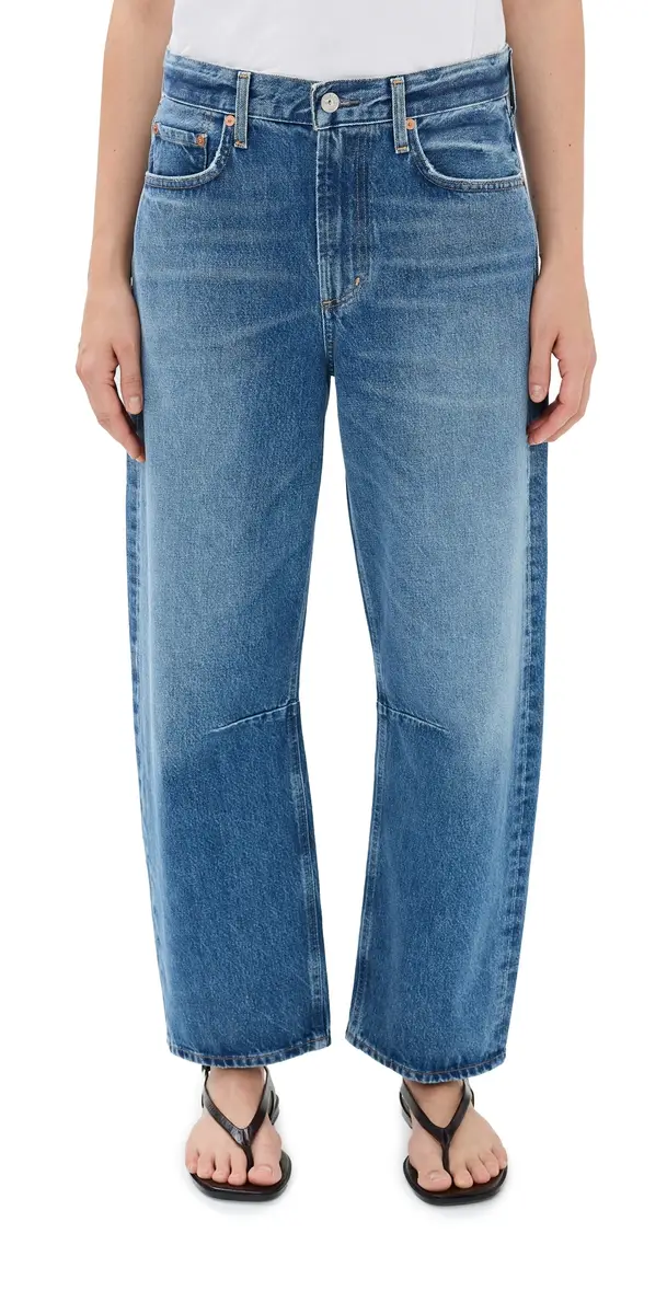 Citizens of Humanity Miro Relaxed Regenerative Cotton Jeans Pacifica | Image 1 Citizens of Humanity Miro Relaxed Regenerative Cotton Jeans Pacifica | Image 1