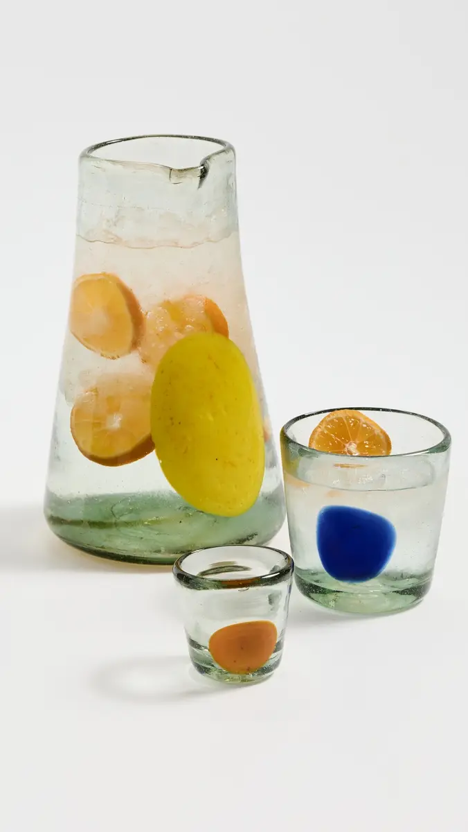 Studio Conchita Glass Chiquito Cups Set of 4 | Thumbnail 4 Studio Conchita Glass Chiquito Cups Set of 4 | Thumbnail 4