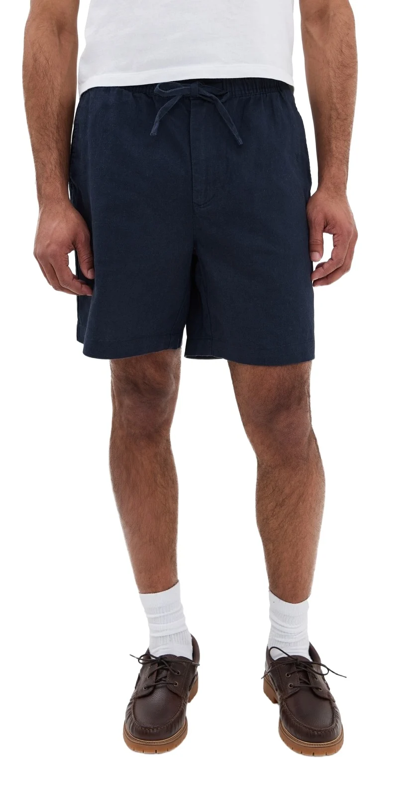 Cotton Linen Relaxed Shorts 7 Cotton Linen Relaxed Shorts 7