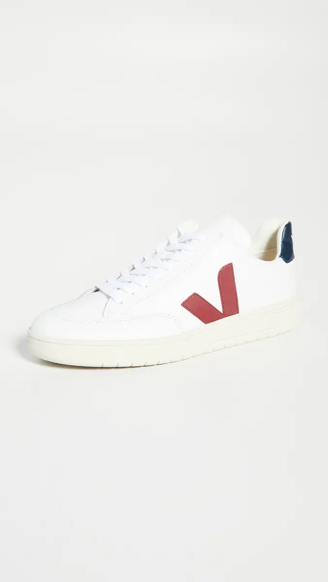 Veja V-12 Leather Sneakers | Thumbnail 2 Veja V-12 Leather Sneakers | Thumbnail 2