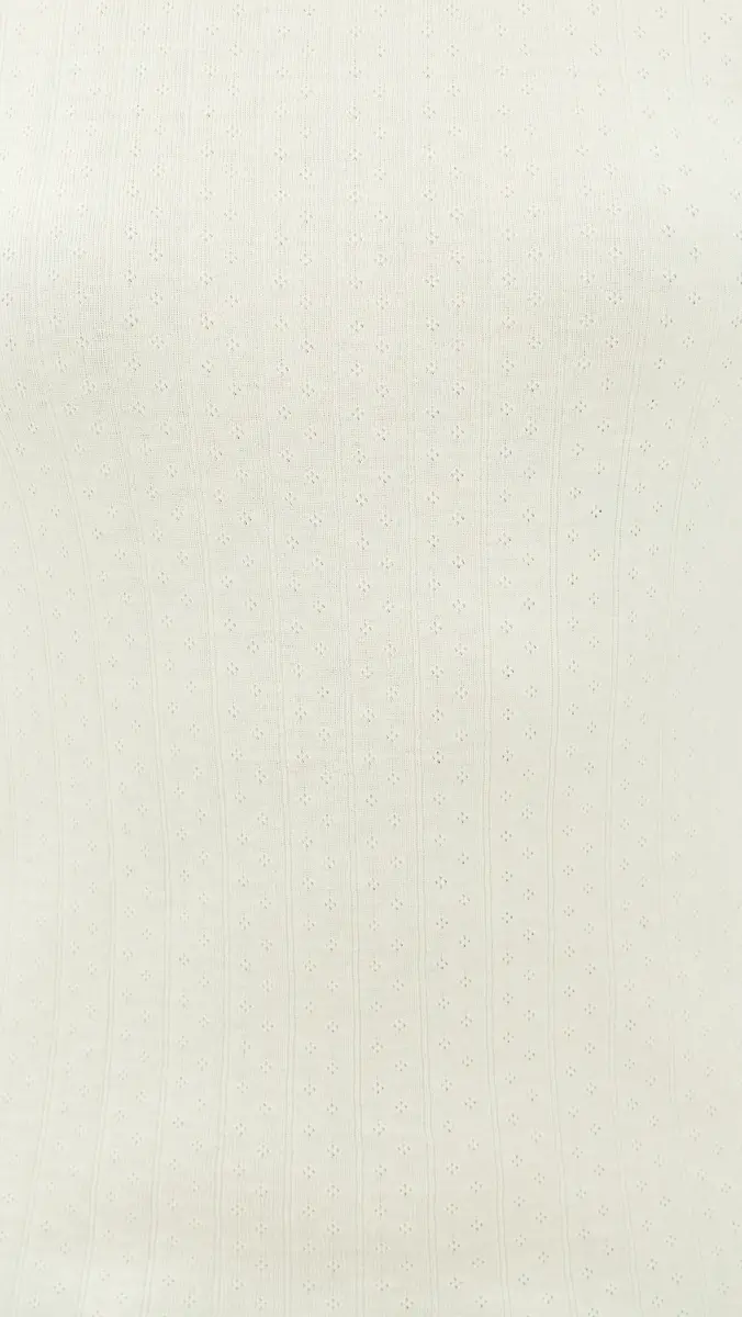 DONNI. DONNI. The Pointelle Baby Tee | Thumbnail 6