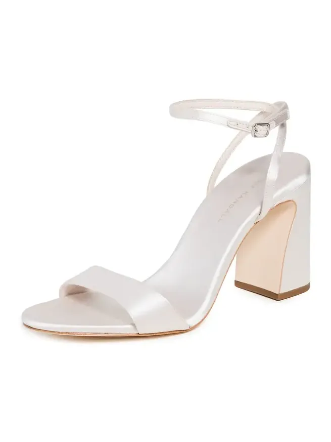 Malia Curved Heel Simple Sandals