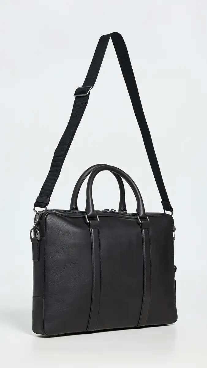 Shinola Navigator Leather Briefcase | Thumbnail 4