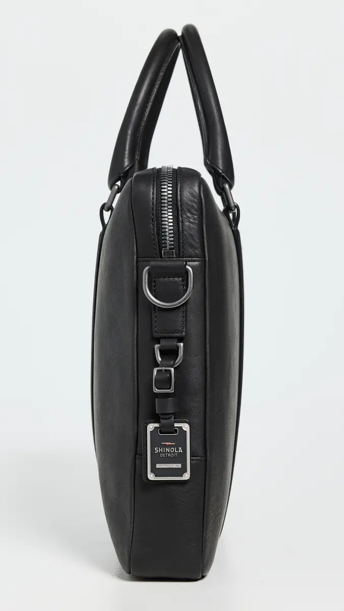 Shinola Navigator Leather Briefcase | Thumbnail 5