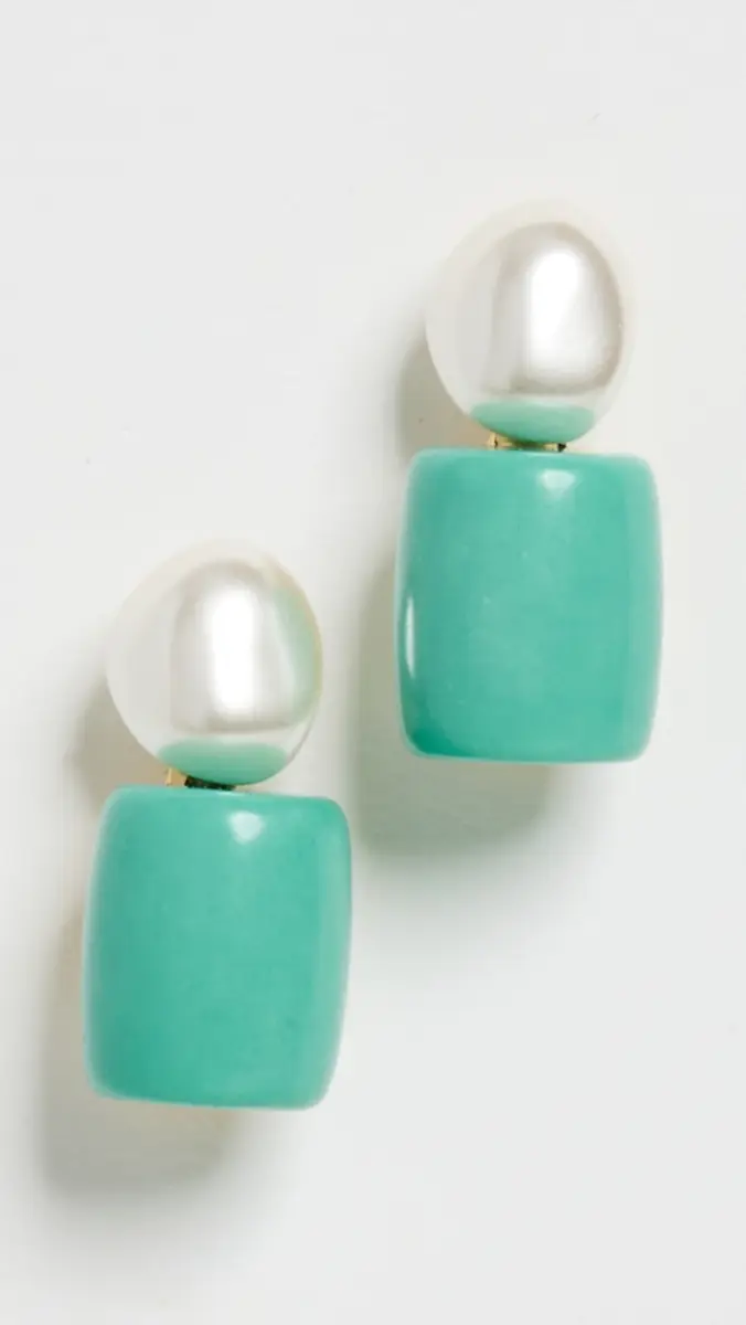 Lele Sadoughi Pebble Stud Earrings | Thumbnail 2