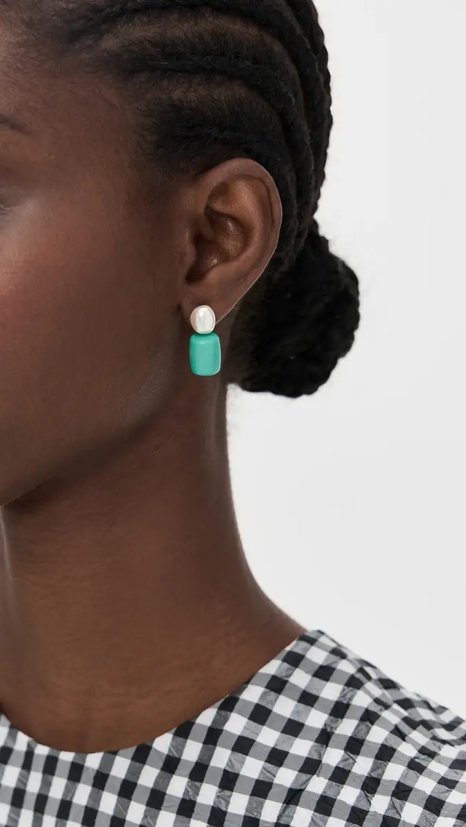 Lele Sadoughi Pebble Stud Earrings | Thumbnail 3